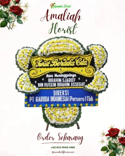 Papan Bunga Duka di Kalibeji